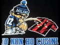 NERO AZZURRO CORI ANTI MILAN