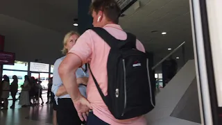 منظر جميل من مدينة ماربيلا Marbella في اتجاه المحطة الطرقية للحافلات 