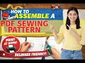 PDF Sewing Pattern Assembly Made Easy Print Tape Like a Pro US Letter Guide