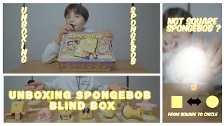 Unboxing SpongeBob blind box￼￼Tapi sponsbob nya Bulat 🤯😭😣🤩😁￼￼