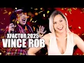 Lagu XFACTOR 2025 VINCE ROB che bellissimo spettacolo musicale!