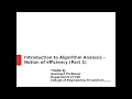 L4 AAD Notion of efficiency - Part1