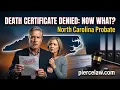 What Happens If Vital Records Refuses to Amend a Death Certificate NC