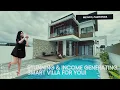 House Tour Modern Smart Villa with Swimming Pool for your Vacation Home or AIRBNB Business
