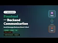 Tauri Frontend Backend Communication Send Messages from React to Rust