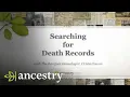 Searching for Death Records Ancestry