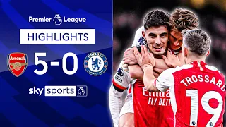 Gunners RUN RIOT as Havertz haunts former club! 🥵 | Arsenal 5-0 Chelsea | Premier League Highlights