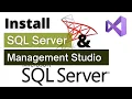 How to install SQL Server 2019 Developer and SQL Server Management Studio SSMS - for FREE
