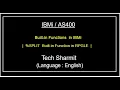 IBMi AS400 - Split Built-in function built in functions rpgle as400 for beginners in English