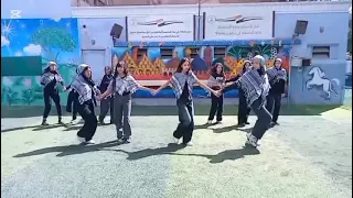 انا دمى فلسطينى    استعراض روعة   دندنها