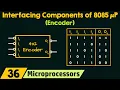 Basic Interfacing Components of 8085 Microprocessor - Encoder