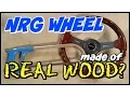 Download Lagu CUTTING AN NRG WOOD GRAIN WHEEL!!! IS IT REAL WOOD?