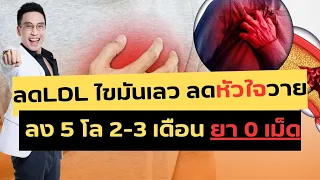  ไขมันในเลือดสูงเกิดจากอะไรบ้าง 