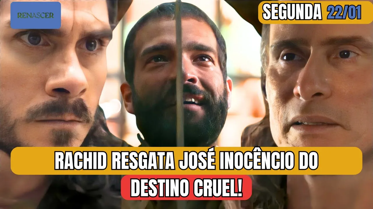 RENASCER - Capítulo 22/01 – SEGUNDA-FEIRA - Resumo da Novela Renascer #novela