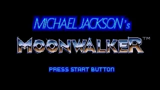 Michael Jackson S Moonwalker Another Part Of Me Sega Genesis 