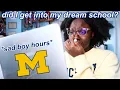 COLLEGE DECISION REACTION 2021 University of Michigan