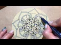 Waybop around the Bales drawing shading Tutorial Zentangle