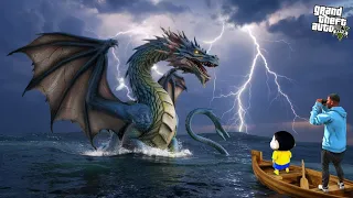 I Found The Biggest LEVIATHAN MONSTER In GTA 5 !!