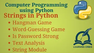 Python Programming Basics to Advanced Strings in Python Lab 22