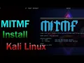 how to install mitmf kali linux