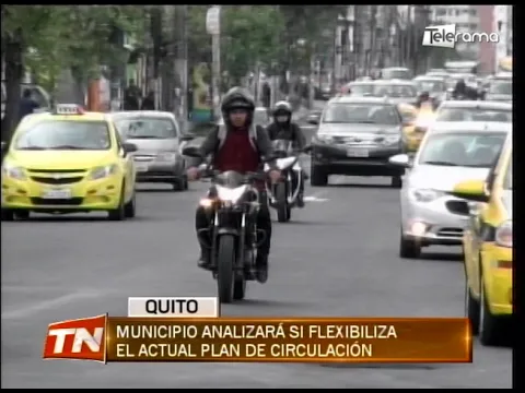 Municipio analizará si flexibiliza el actual plan de circulación