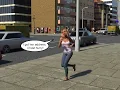 Giantess Comic Super Trouble