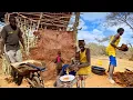 Download Lagu Ep11: Traditional Walling for Our Outdoor Kitchen | Final Touches! #cooking  #villagefood 