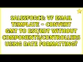 VF Email Template - Convert GMT to without using date formatting
