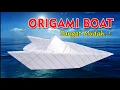 Download Lagu ORIGAMI PERAHU  | PERAHU KERTAS | KAPAL KERTAS | How to Make a Paper Boat that Floats