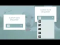 How to create the Custom card drop down Using HTML CSS and jQuery - Custom Select Drop Down menu