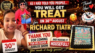 as i promised you got your treat richard s silver jubilee tiatr housefull