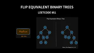 Flip Equivalent Binary Trees - Leetcode 951