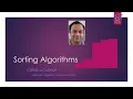 Introduction to Sorting Algorithms - Selection Bubble Insertion Merge Heapsort