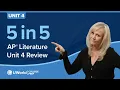 AP Eng Lit Unit 4 Speed Review Narration