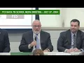 Back To School Media Briefing - July 27 2024