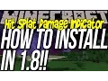 How To Install Hit Splat Damage Indicator In Minecraft 1 8