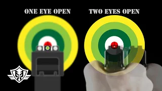 handgun aiming u0026 sight picture one eye vs two eyes front sight aiming vs point shooting