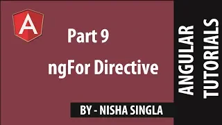 NgFor Directive - Angular Tutorial