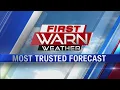 5pm Monday First Warn Forecast