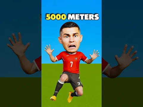 Help Ronaldo Gain Power and Jump Through The Air! π€£πͺ #football #animation #shorts