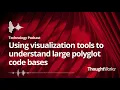 Using visualization tools to understand large polyglot code bases