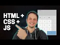 BUILD A CALCULATOR WITH HTML CSS AND JAVASCRIPT