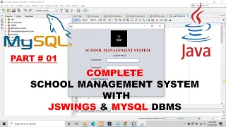 Complete School Management System integrated with MYSQL JSWINGS using NETBEANS 8 2 PART