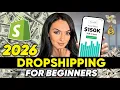 How to Start Shopify Dropshipping in 2026 STEP BY STEP For Beginners FREE COURSE