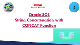 Oracle SQL String Concatenation with CONCAT Function