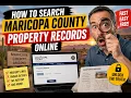 How to search Maricopa County property records online