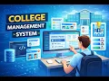 College Management System - Java OOP Console Project