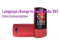 Language change to Nokia Asha 303