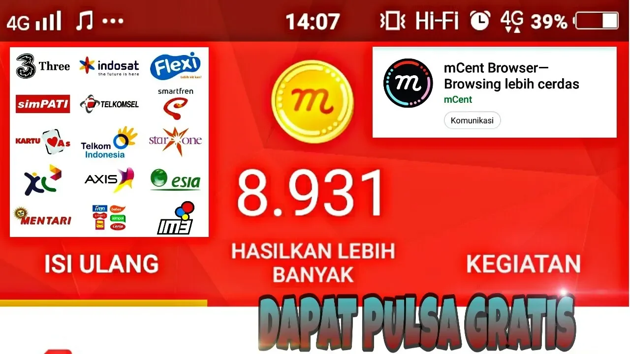 HEBOH Kode Kuota Gratis 17GB Telkomsel 2021. 
