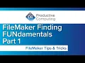 FileMaker Finding FUNdamentals - Part 1